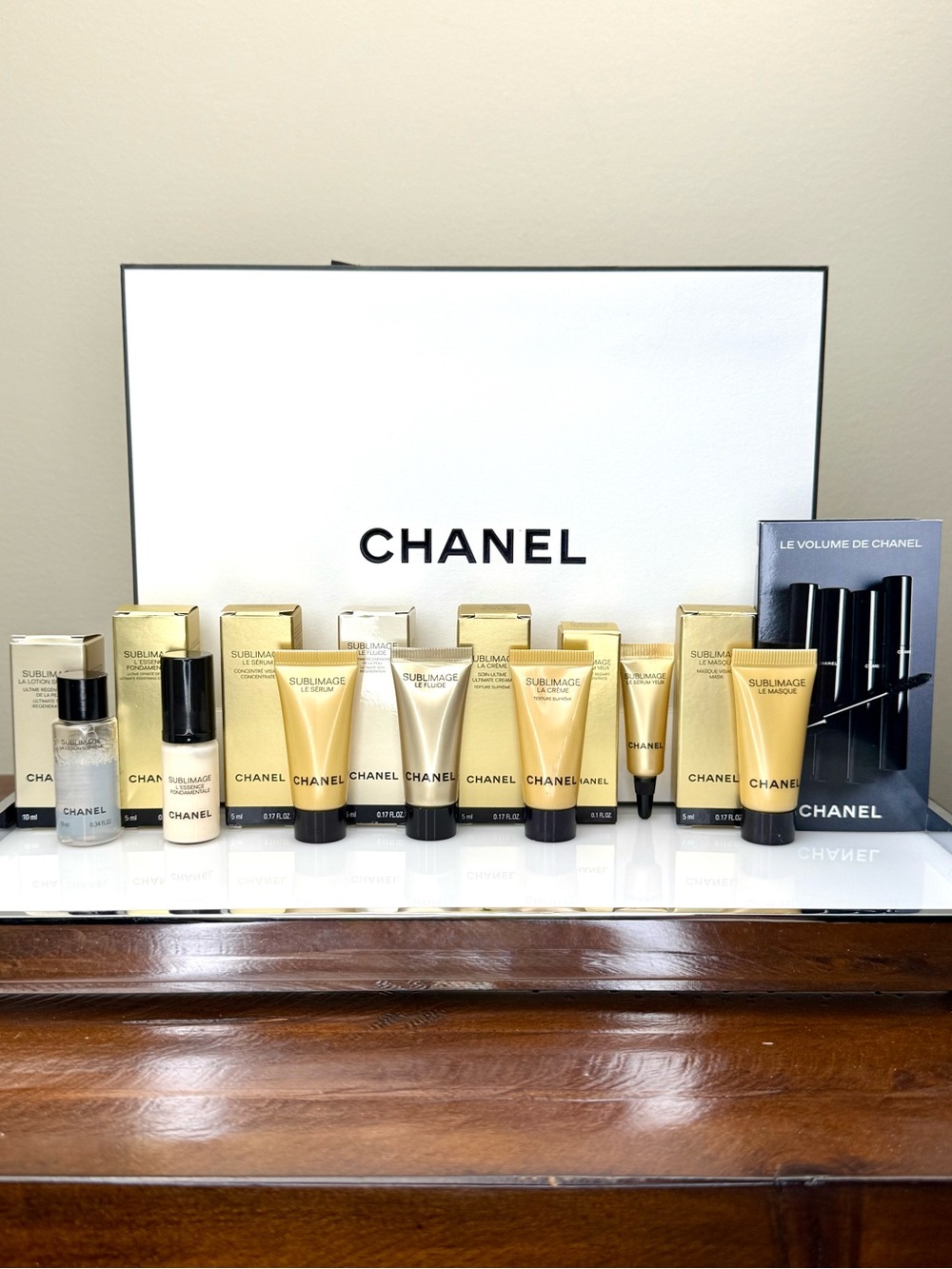 Chanel Sublimage Skincare Discovery Set 8pc NIB Travel Luxury Anti-Aging